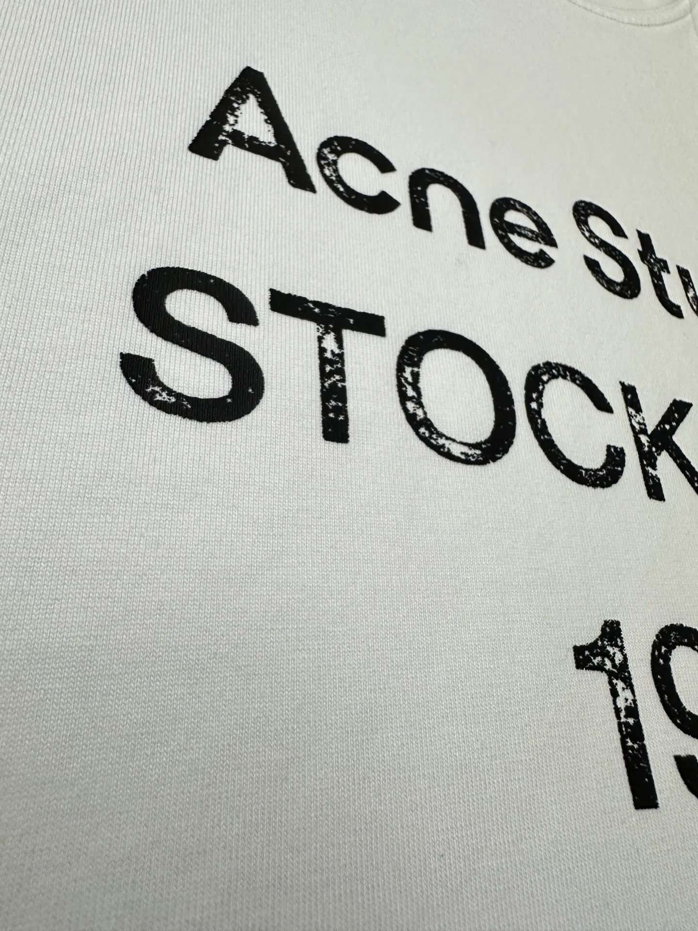 ￼ 110 Acne studios 26ss Classic logo : g Same Style Color: Black White Size: XS S M L